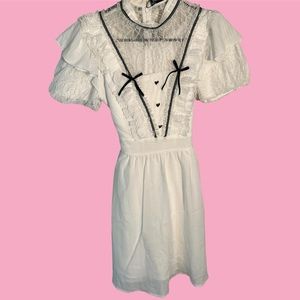 Dolls Kill Dark In Love Soulless Princess Short Sleeve Dress